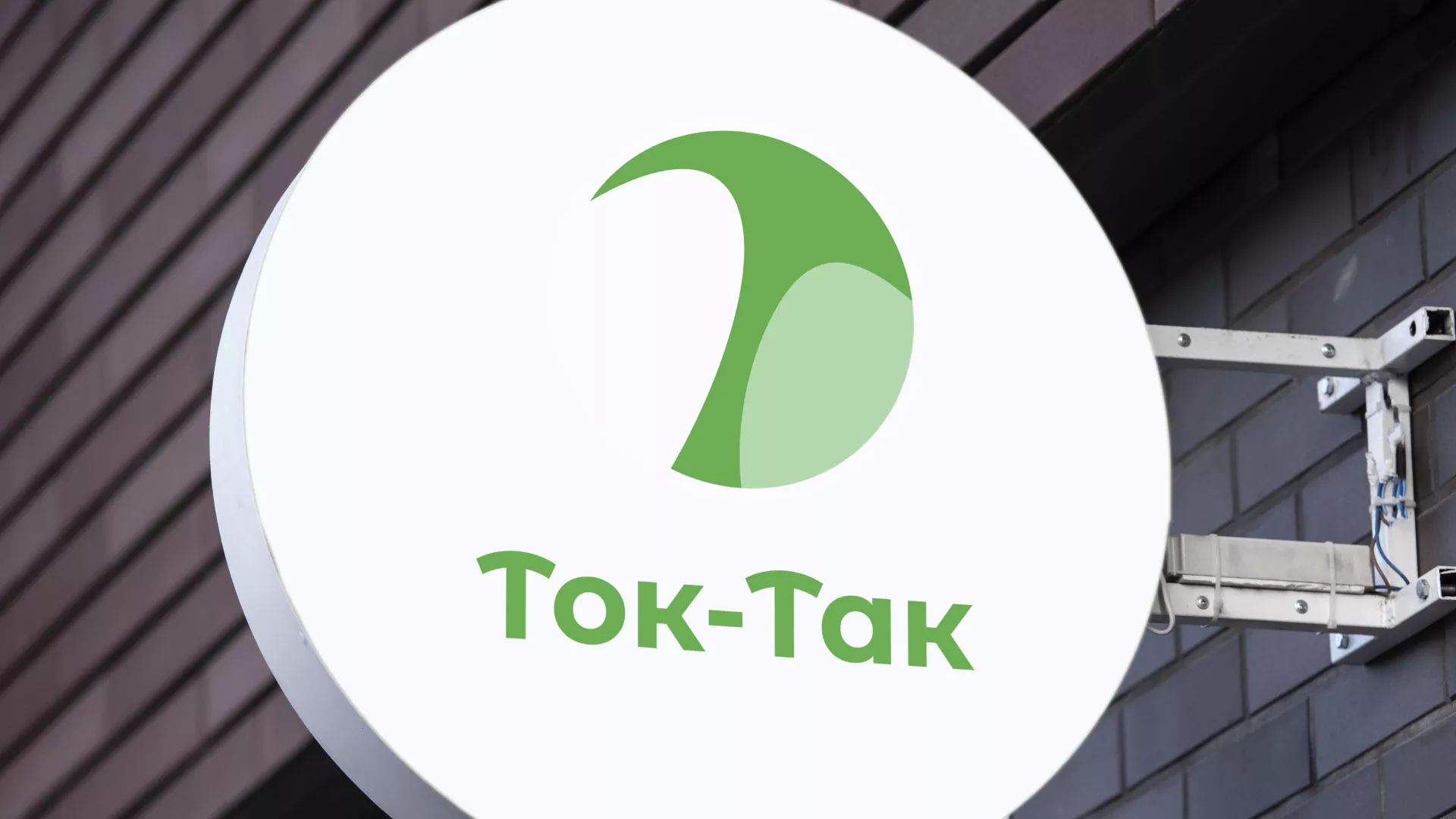 Разработка логотипа аутсорсинговой компании «Ток-Так» в Снежинске