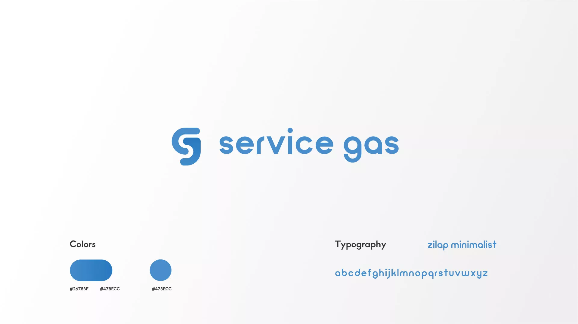 Разработка логотипа газовой компании «Сервис газ» в Снежинске