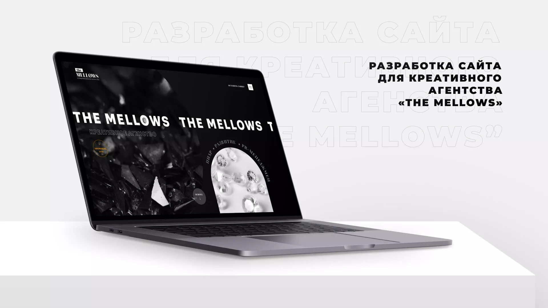 Разработка сайта креативного агентства «The Mellows» в Снежинске